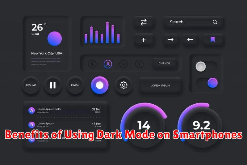 Benefits of Using Dark Mode on Smartphones