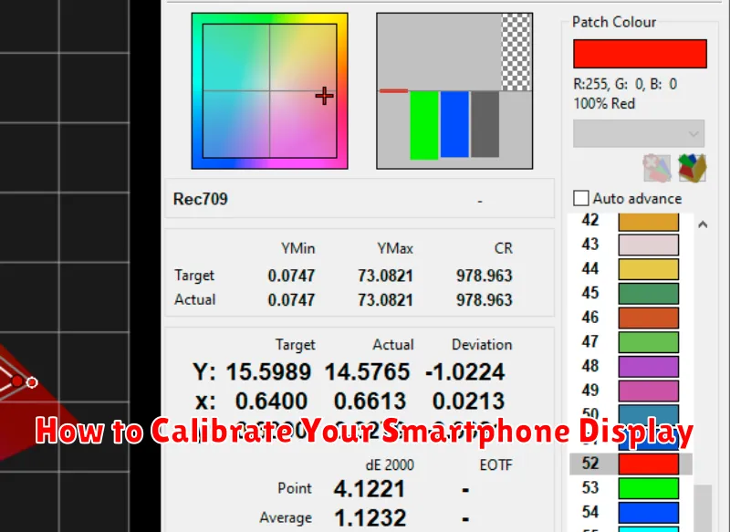 How to Calibrate Your Smartphone Display