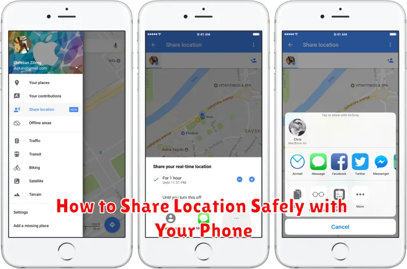 How to Share Location Safely with Your Phone