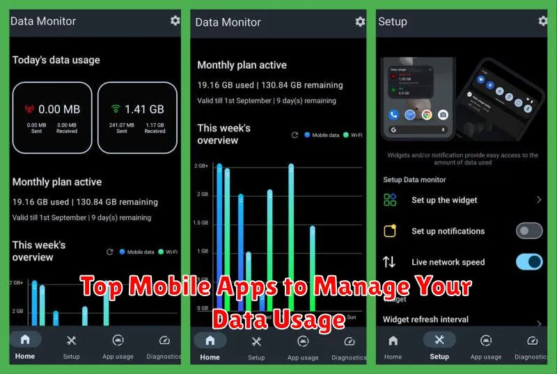 Top Mobile Apps to Manage Your Data Usage